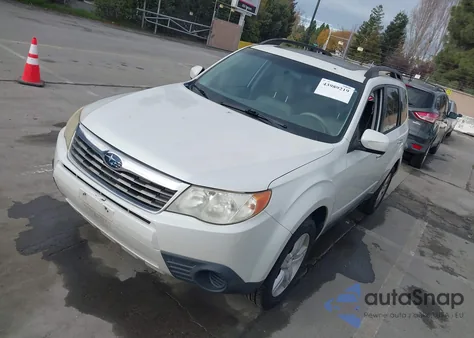 2010 Subaru Forester 2.5X Premium from USA, damaged, VIN JF2SH6CC9AH801556